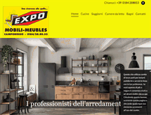 Tablet Screenshot of mobiliexpocamporosso.com